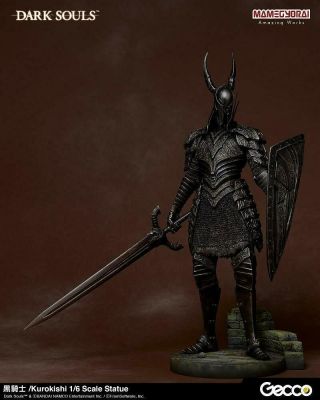 (gecco) Dark Souls Dark Soul Black Knight 1/6 Scale Statue F/s Japan