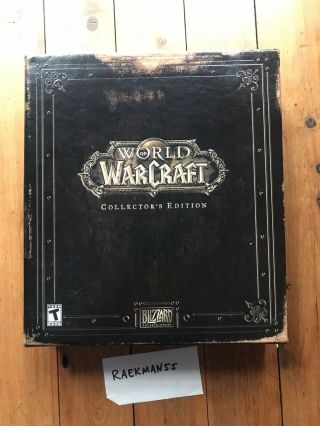 World Of Warcraft Collector’s Edition Complete Box Rare Wow Vanilla Classic