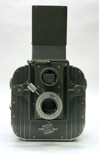 Very Rare Vintage Macvan Reflex Studio Camera 5 x 7 2
