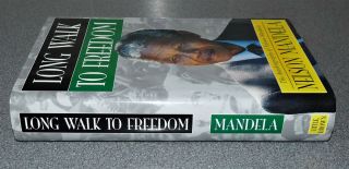LONG WALK TO FREEDOM - NELSON MANDELA - 1ST U.  S.  EDITION 1994 SIGNED HB RARE 3