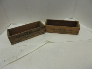 2 Wooden Cheese Boxes Armour 