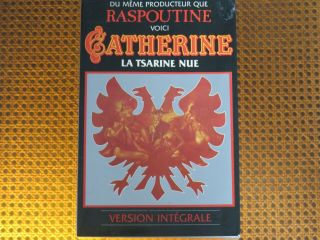 Catherine La Tsarine Nue (version IntÉgrale) Vhs Vg Mega Rare Ntsc Cult French
