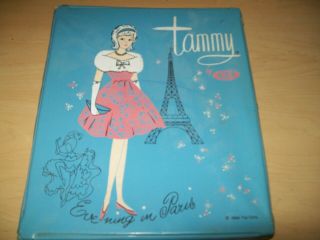 VINTAGE TAMMY DOLL IN CASE WITH CLOTHS BY IDEAL 2