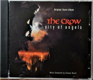 Cd The Crow City Of Angels Movie Score Rare Extra Discs Ship