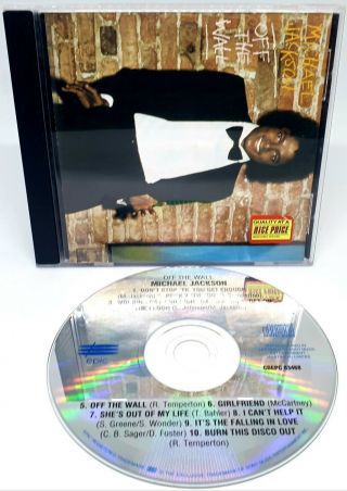 Michael Jackson - Off The Wall - Rare Early Pressing Australian Cd
