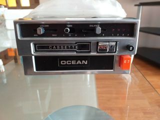 Rare Ocean Japan 8 Track Car Stereo Player Cassette Nos Mb Bmw Porsche