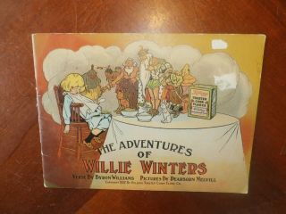 Vintage Antique 1912 Adventures Of Willie Winters Kellogg 
