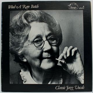 Weed: A Rare Batch - Classic Jazz Vocals - 1977 Stash Lp St 107 - Vg