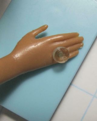 Happy Birthday Barbie Doll No.  1922 Vintage 1982 Jewelry - Clear Ring Exc