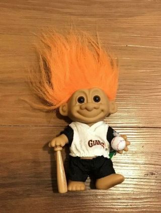 Mlb San Francisco Giants Troll Doll Vintage 6” Rare Baseball