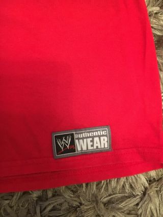 WWE John Cena Authentic Cenation rare 2010 T Shirt Lrg Wrestling WWF 3
