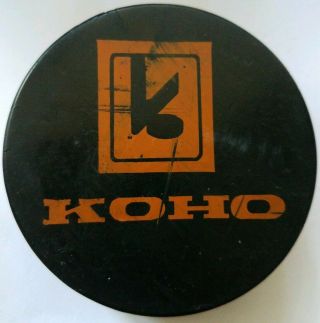 Rare Koho Vintage Official Made In Czechoslovakia Hockey Puck