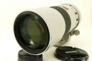754 Nikon Af - S Nikkor 300mm F/4d If Ed Rare Light Gray