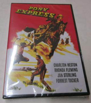 Rare Oop Pony Express Dvd Film From 1953