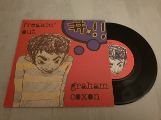 Graham Coxon Blur Freakin’ Out 7” Vinyl 2004 Rare Numbered Near