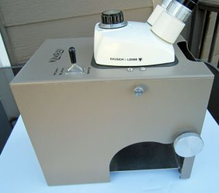 Rare Kimray Corvascope Oilfield Drilling Bausch & Lomb Stereo Zoom Microscope