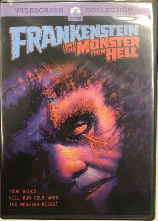 Frankenstein And The Monster From Hell (dvd,  2003) No Scratches Rare & Oop
