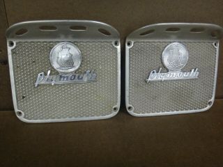 Plymouth Coupe Running Board Step Plates Ratrod Hot Coupe