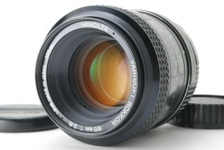 " Rare  Exc,  " Minolta Varisoft Rokkor 85mm F/2.  8 Mf Lens From Japan C583