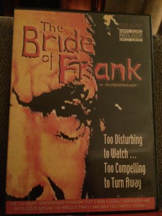The Bride Of Frank - Dvd 2004 - Rare Oop - Sub Rosa Studios - Halloween Horror