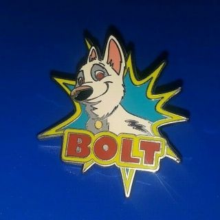 Wdw Walt Disney World Bolt The Dog Movie Collectible Pin Rare Authentic L@@k