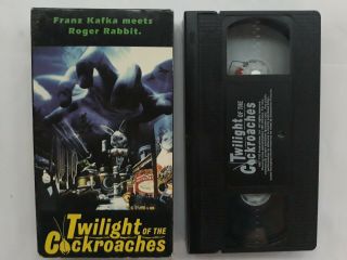 Twilight Of The Cockroaches Vhs Video Comics 1987 Rare Htf Anime Vhs