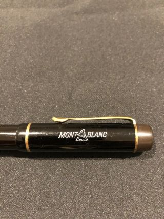 Very Rare Montblanc 333 1/2 Fountain Pen Gold Nib
