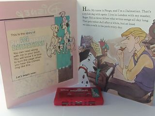 RARE Disney Book On Tape 101 DALMATIONS Audio Cassette & Read Along Book 3