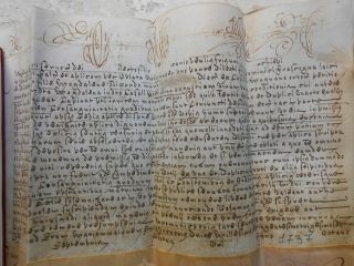 Very Rare Papal Bulla Parchment Vellum 1737in The Name Of Pope Clemente Xii