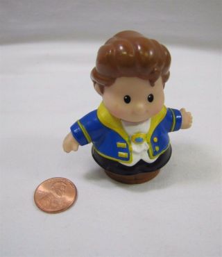 Fisher Price Little People Disney Prince Adam Interactive Castle For Belle Rare