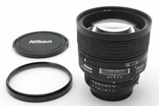 Nikon Af Nikkor 85mm F1.  4d,  Near,  From Japan,  Rare,  Tk0912