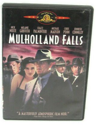 Mulholland Falls (dvd,  2004) Nick Nolte,  Jennifer Connelly Rare Dvd Movie