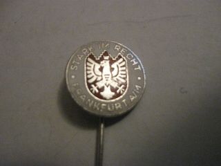 Rare Old Frankfurt German Football Club Enamel Stick Pin Badge