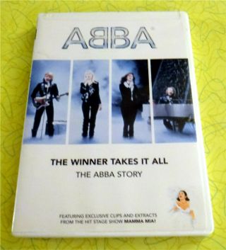 Abba: The Winner Takes It All Dvd Movie Disco Pop Music Rare Video
