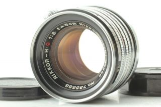 Rare【n.  " Black Belt " 】 Nikon Nikkor H.  C 5cm 50mm F/2 Leica L39 Ltm From Japan