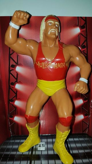 1988 Wwf Ljn / Grand Toys Hulk Hogan Red Shirt Action Figure Vintage Rare