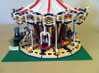Lego Creator Grand Carousel (10196),  Rare,  Missing One Minifig