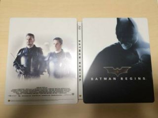 Amazon.  Co.  Jp Limited Batman Begins Blu - Ray Steel Book Rare From Japan
