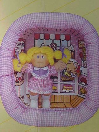 Vintage Cabbage Patch Pin Up Kid Candi Jilly Sweet Shop Coleco 1983