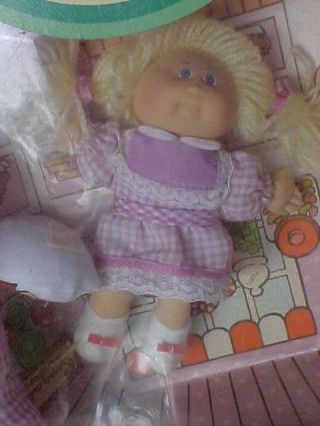 Vintage Cabbage Patch Pin Up Kid Candi Jilly Sweet Shop Coleco 1983 3