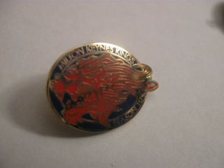 Rare Old Milton Keynes Kings Ice Hockey Club Enamel Press Pin Badge