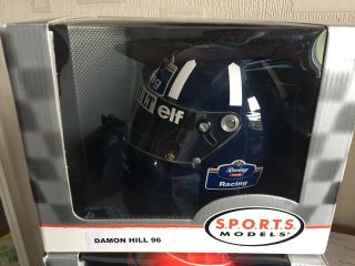 Rare F1 Damon Hill World Champion 1/2 Helmet,  By Bell First Edition Collectors