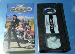 Dreamgirls Calendar,  The Making Of (vhs 1996) Girls / Models Harley Bikes - Rare