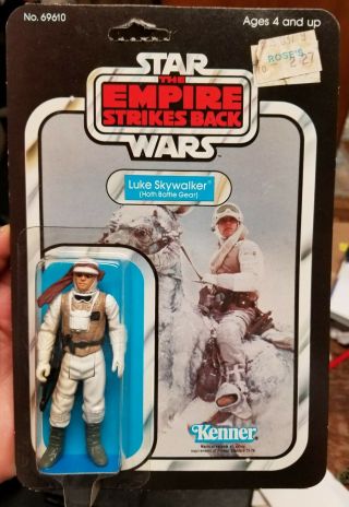 Star Wars Vintage Luke Skywalker Hoth Battle Gear