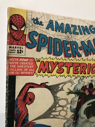 Spiderman 13 - First Appearance of Mysterio & RARE Marvel Comic 2