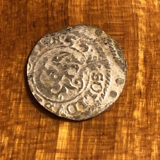 Authentic Medieval European Silver Coin Middle Ages Artifact Token Medal Rare N