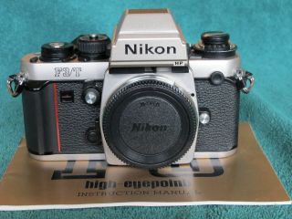 Rare Nikon F3/t 35mm Camera Titanium Body Champagne Version F3