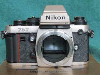 Rare Nikon F3/T 35mm Camera Titanium Body Champagne Version F3 2
