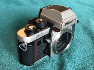 Rare Nikon F3/T 35mm Camera Titanium Body Champagne Version F3 3