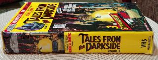 Tales From the Darkside Vol.  3 Thriller Video Big Box VHS Horror Rare HTF 1986 2